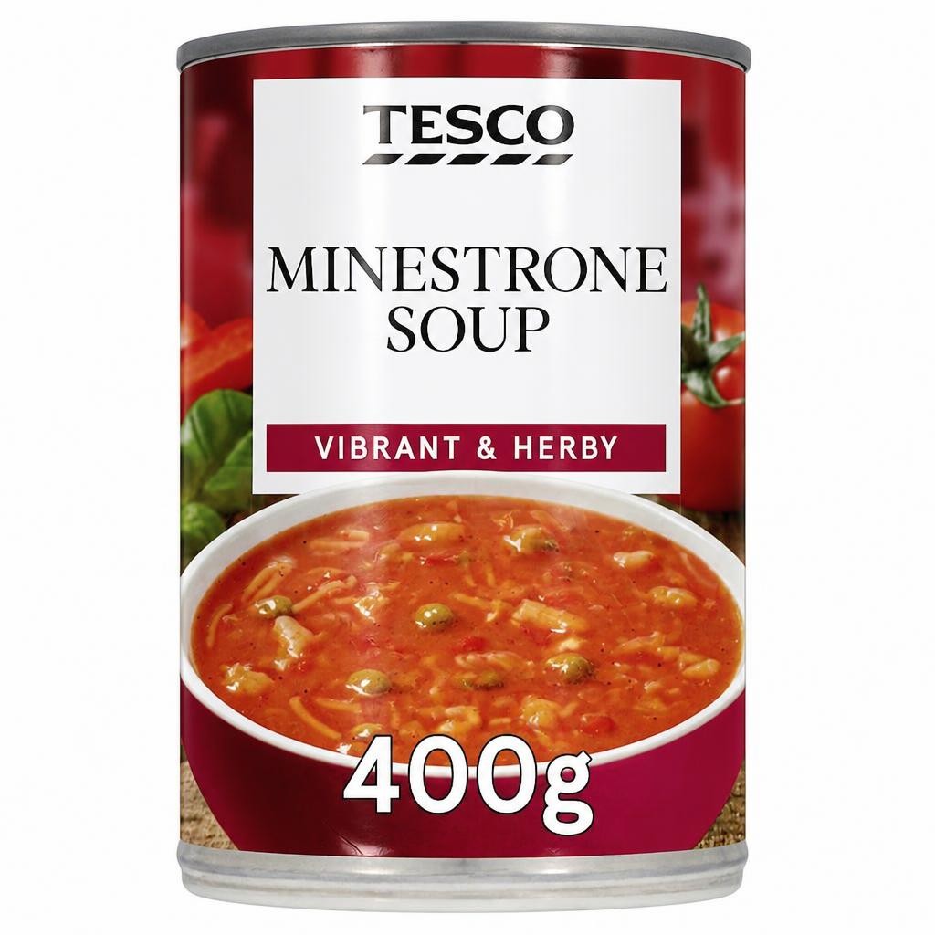 Tesco Minestrone Soup 400G