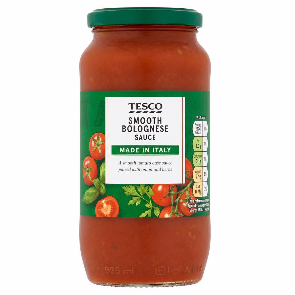Tesco Smooth Bolognese Sauce 500g