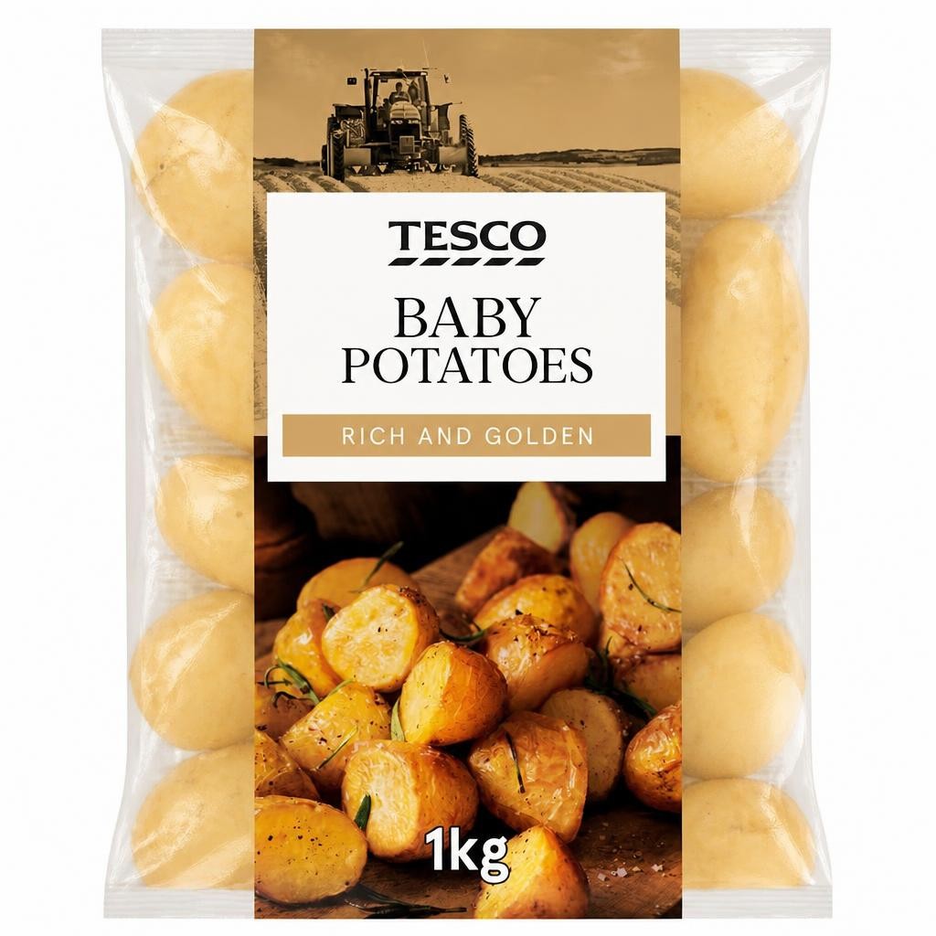 Tesco Baby Potatoes 1Kg