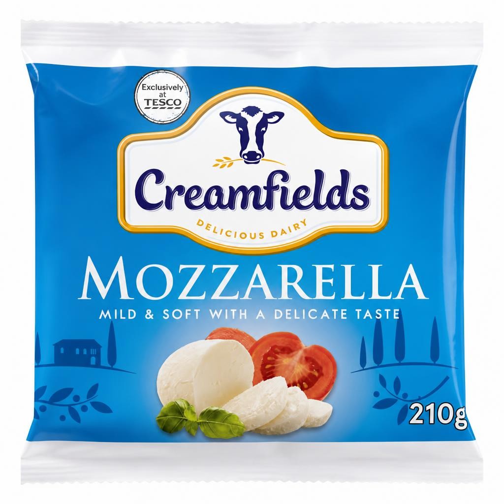 Creamfields Mozzarella 210G