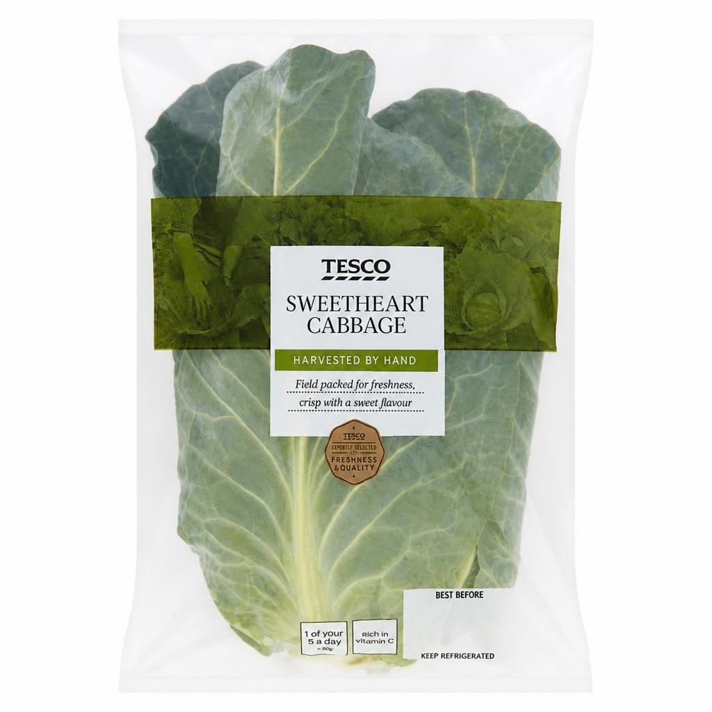 Tesco Sweetheart Cabbage Each