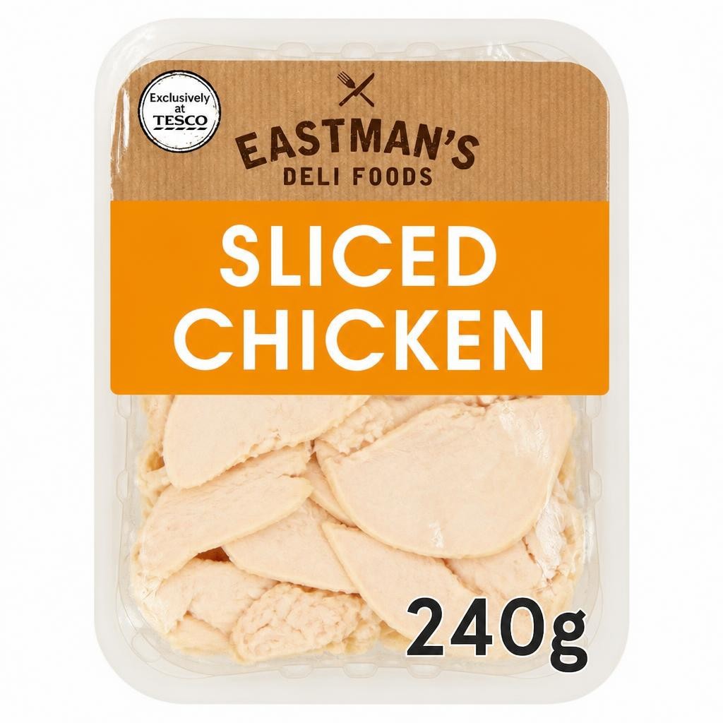 Eastman's Sliced Cooked Chicken 240G