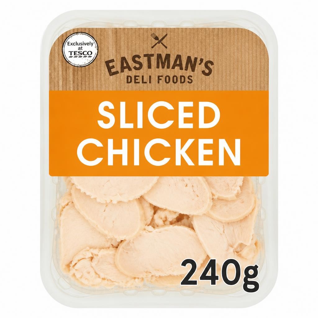 Eastman's Sliced Cooked Chicken 240G