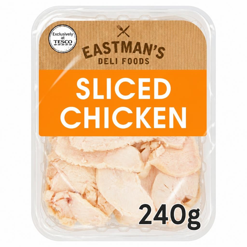 Eastman's Sliced Cooked Chicken 240G