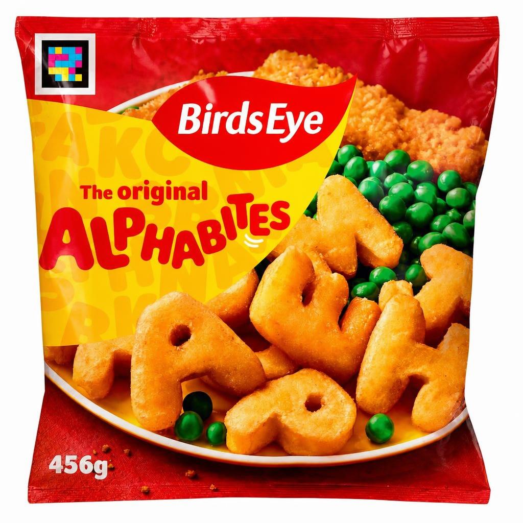 Birds Eye Alphabites 456G