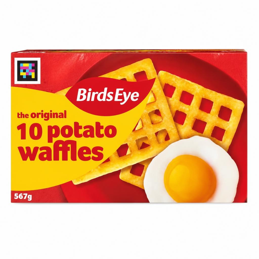 Birds Eye 10 Potato Waffles 567G