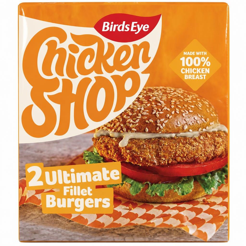 Birds Eye Chicken Shop Ultimate Fillet Burgers 227g