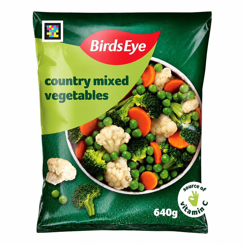 Birds Eye Country Mixed Vegetables 640G