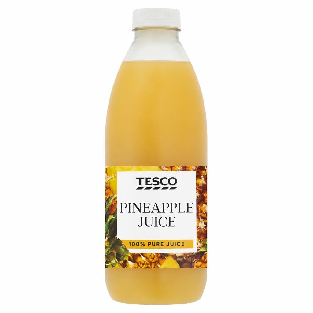 Tesco 100% Pure Pineapple Juice 1 Litre