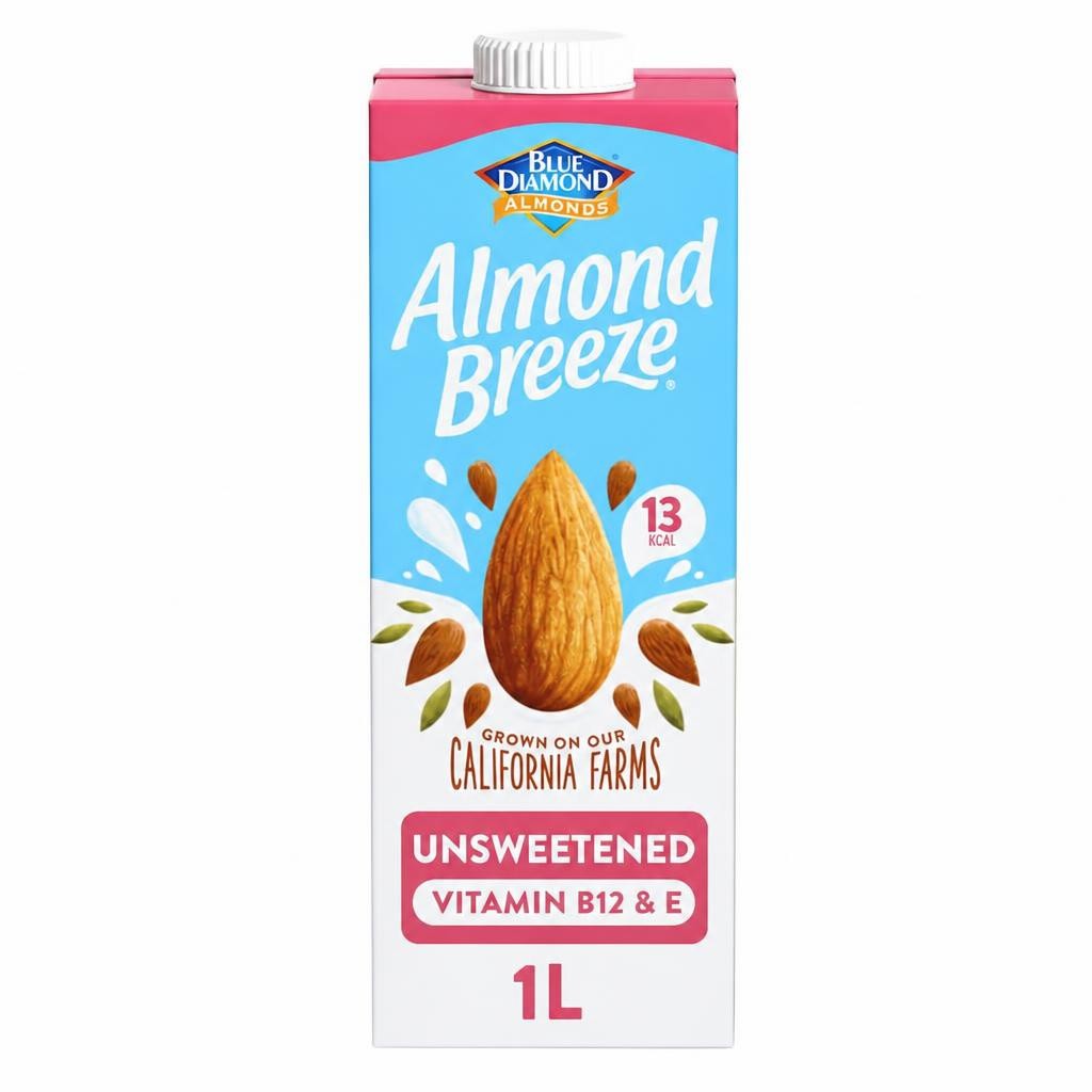 Almond Breeze Unsweetened Longlife Drink Alternative 1 Litre