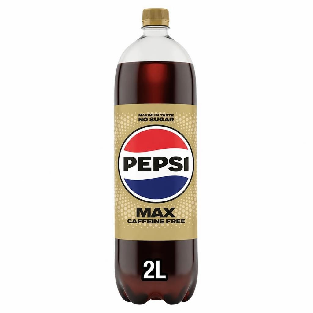 Pepsi Max No Caffeine No Sugar Cola Bottle 2L