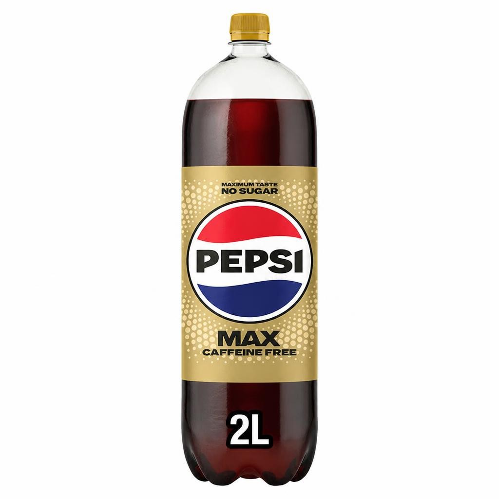 Pepsi Max No Caffeine No Sugar Cola Bottle 2L