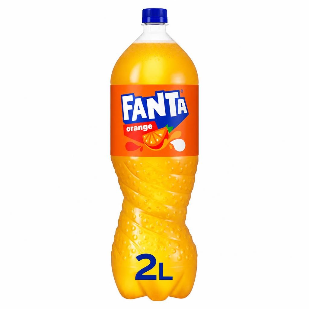 Fanta Orange Soft Drink Bottle 2L