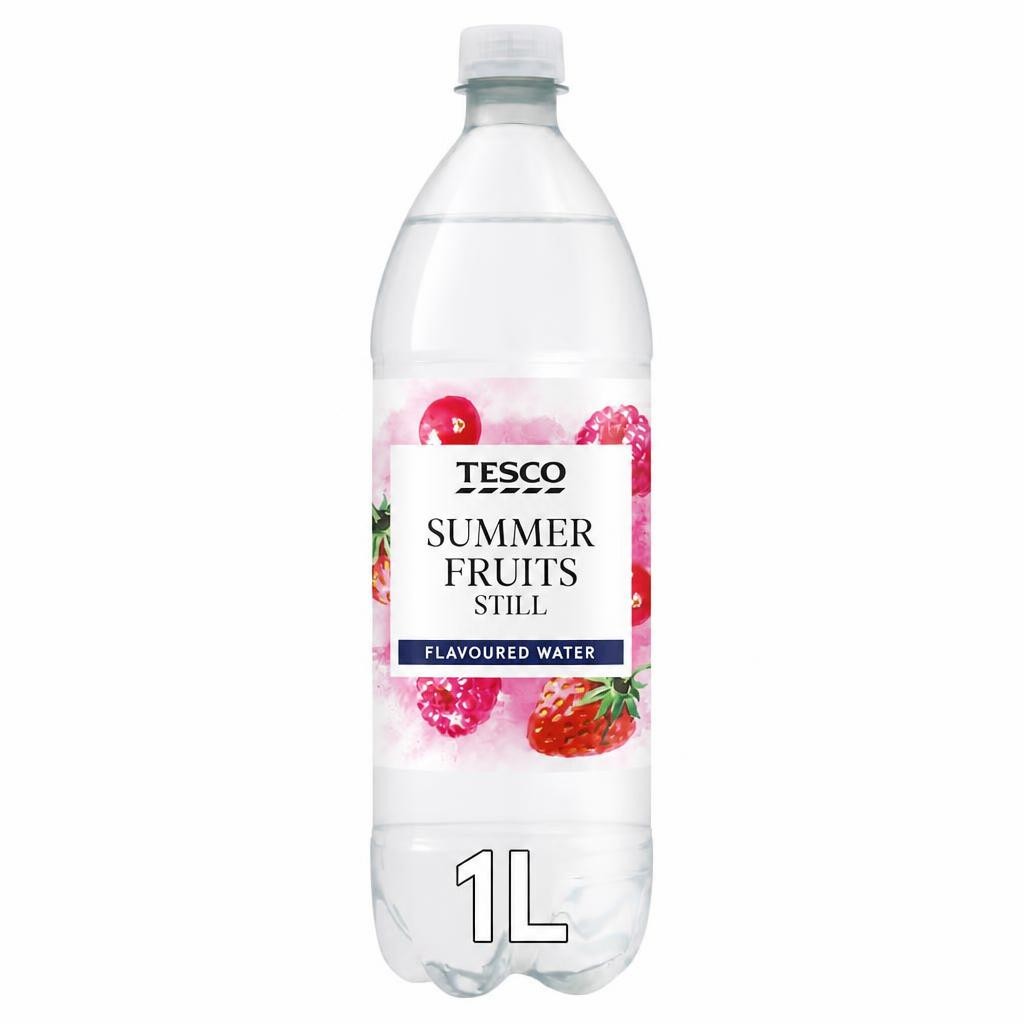 Tesco Summer Fruits Still Flavoured Water 1L