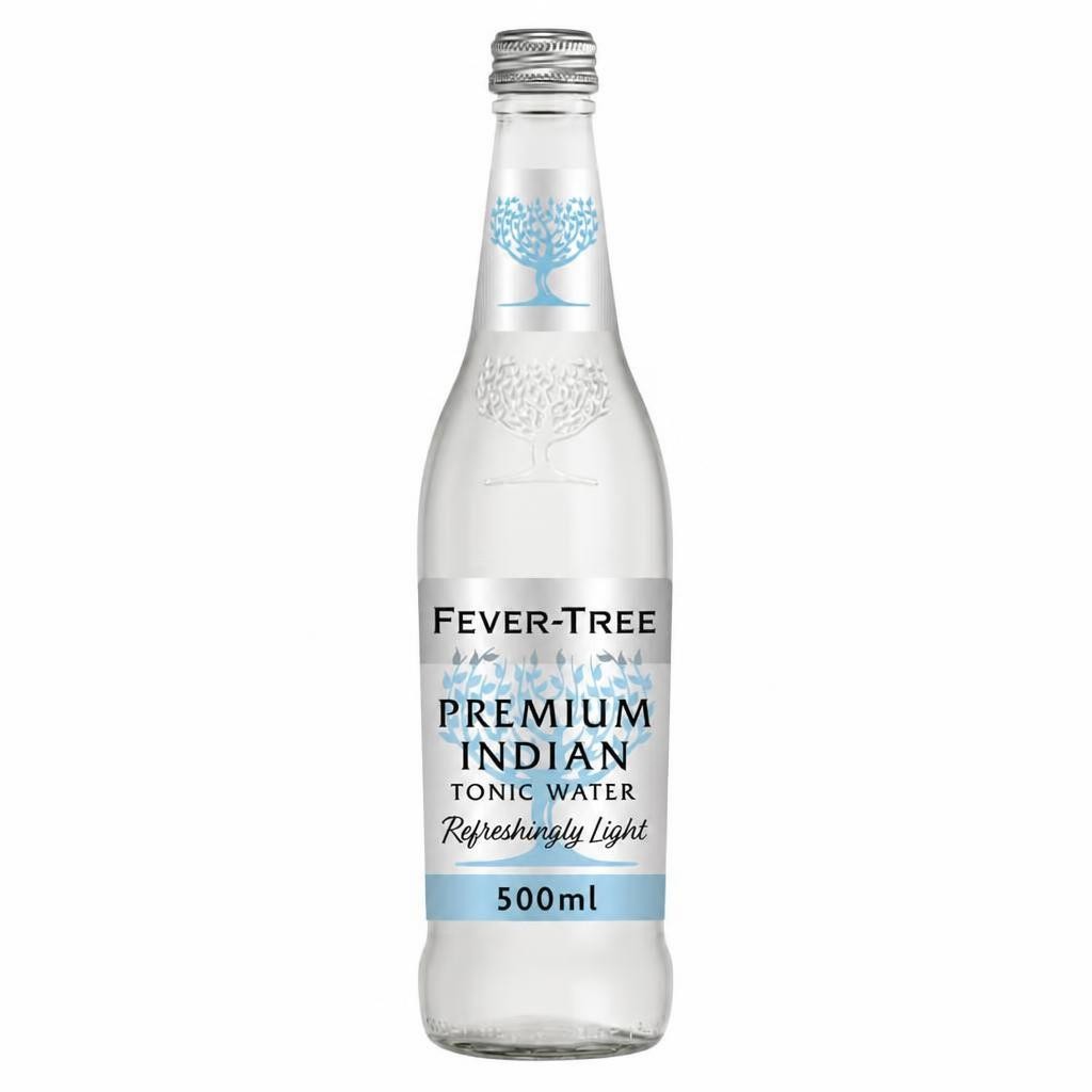 Fever-Tree Refreshingly Light Indian Tonic Water Bottle 500ml