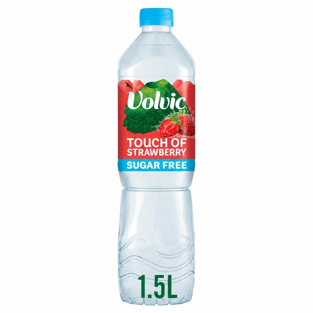 Volvic Touch of Fruit Strawberry Sugar Free Still Flavoured Water 1.5L