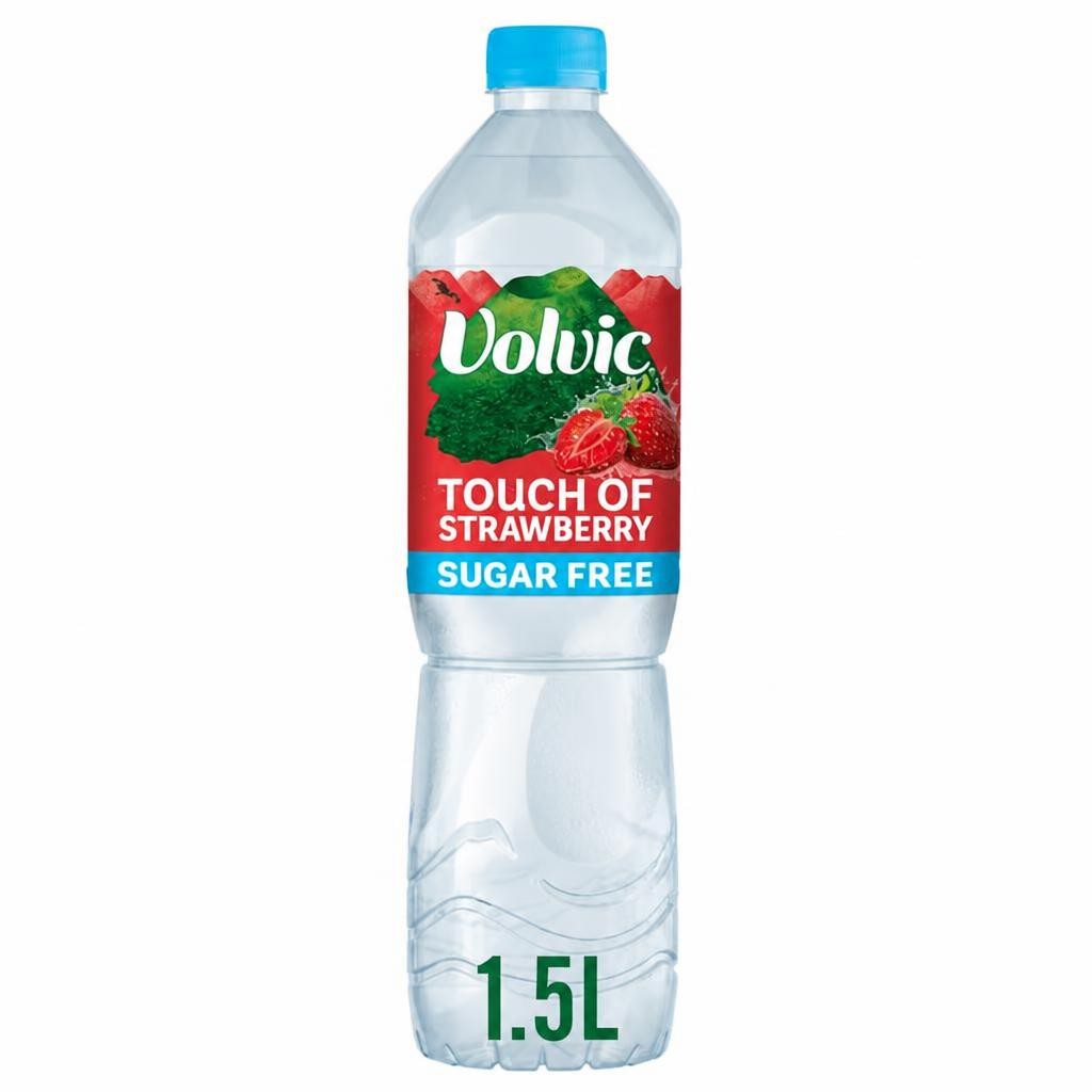 Volvic Touch of Fruit Strawberry Sugar Free Still Flavoured Water 1.5L