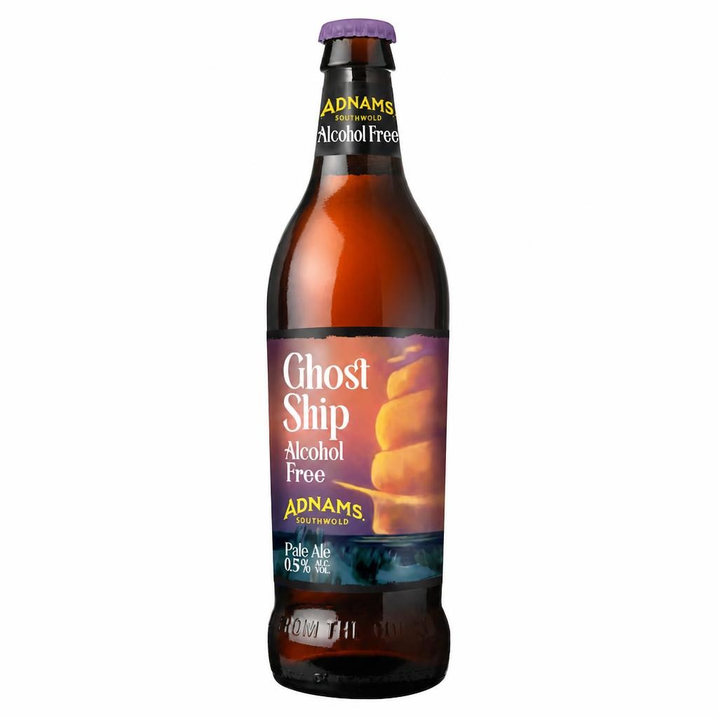 Adnams Ghost Ship Bottle Beer 0.5% 500Ml