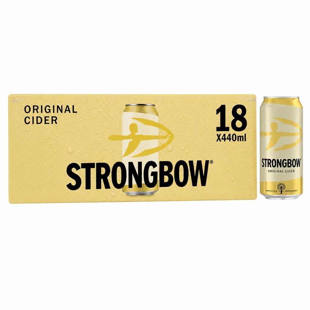 Strongbow Original Cider Can 18x440ml