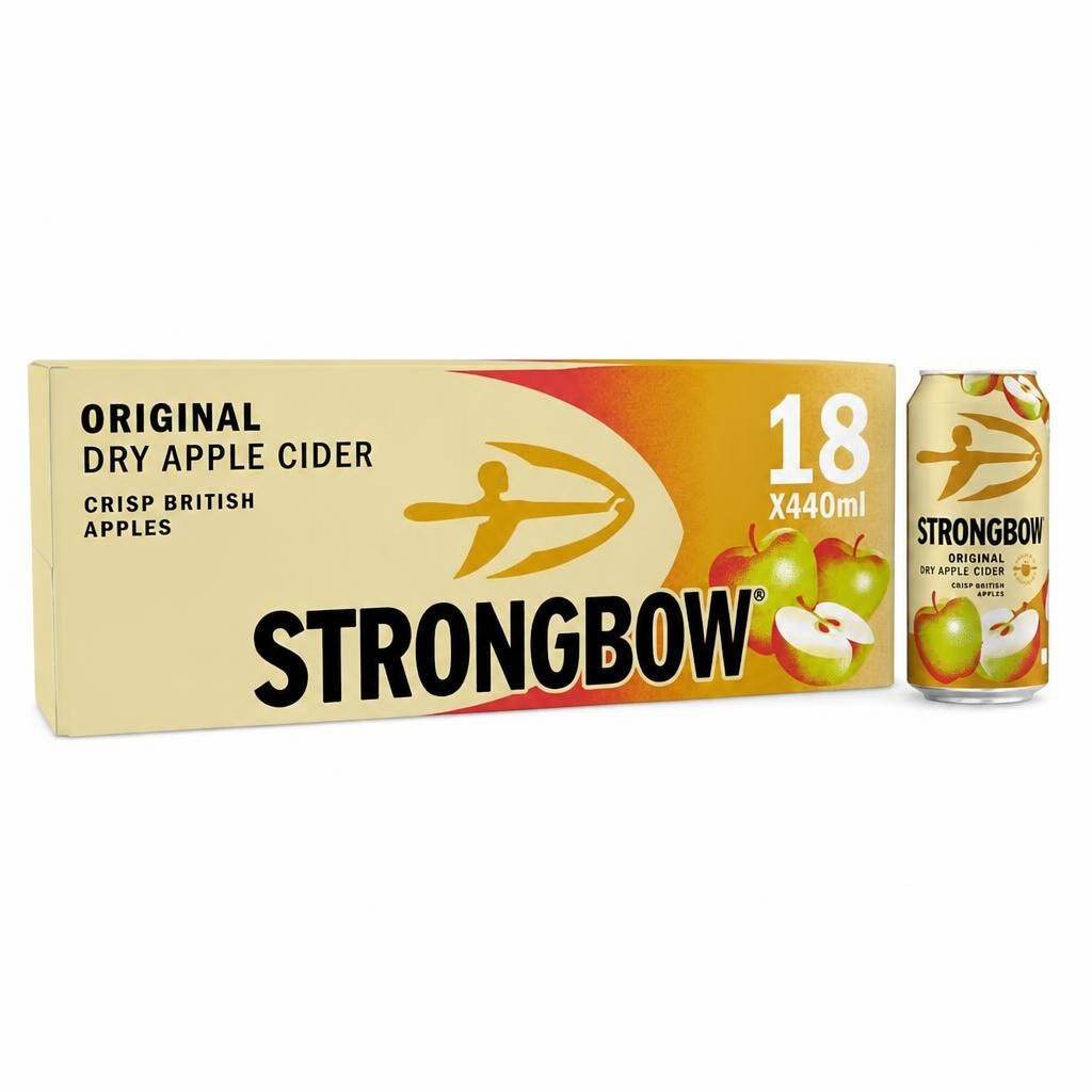 Strongbow Original Cider Can 18x440ml
