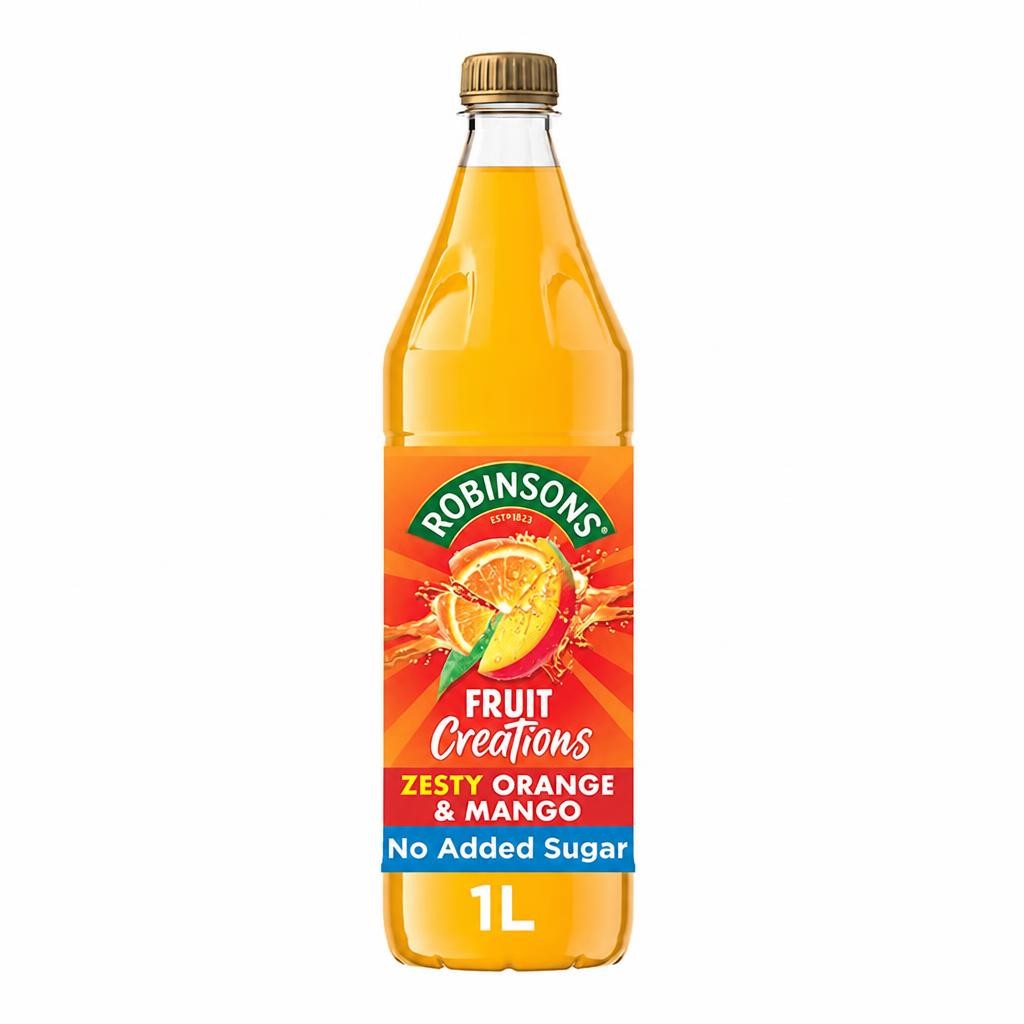 Robinsons Fruit Creations Orange & Mango Squash 1L