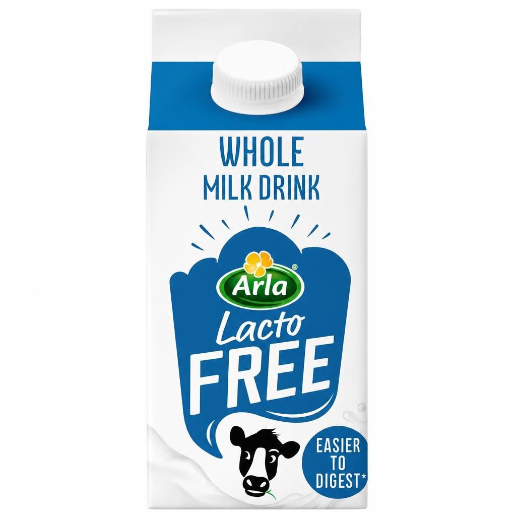 Arla LactoFREE Whole Milk Drink 1L