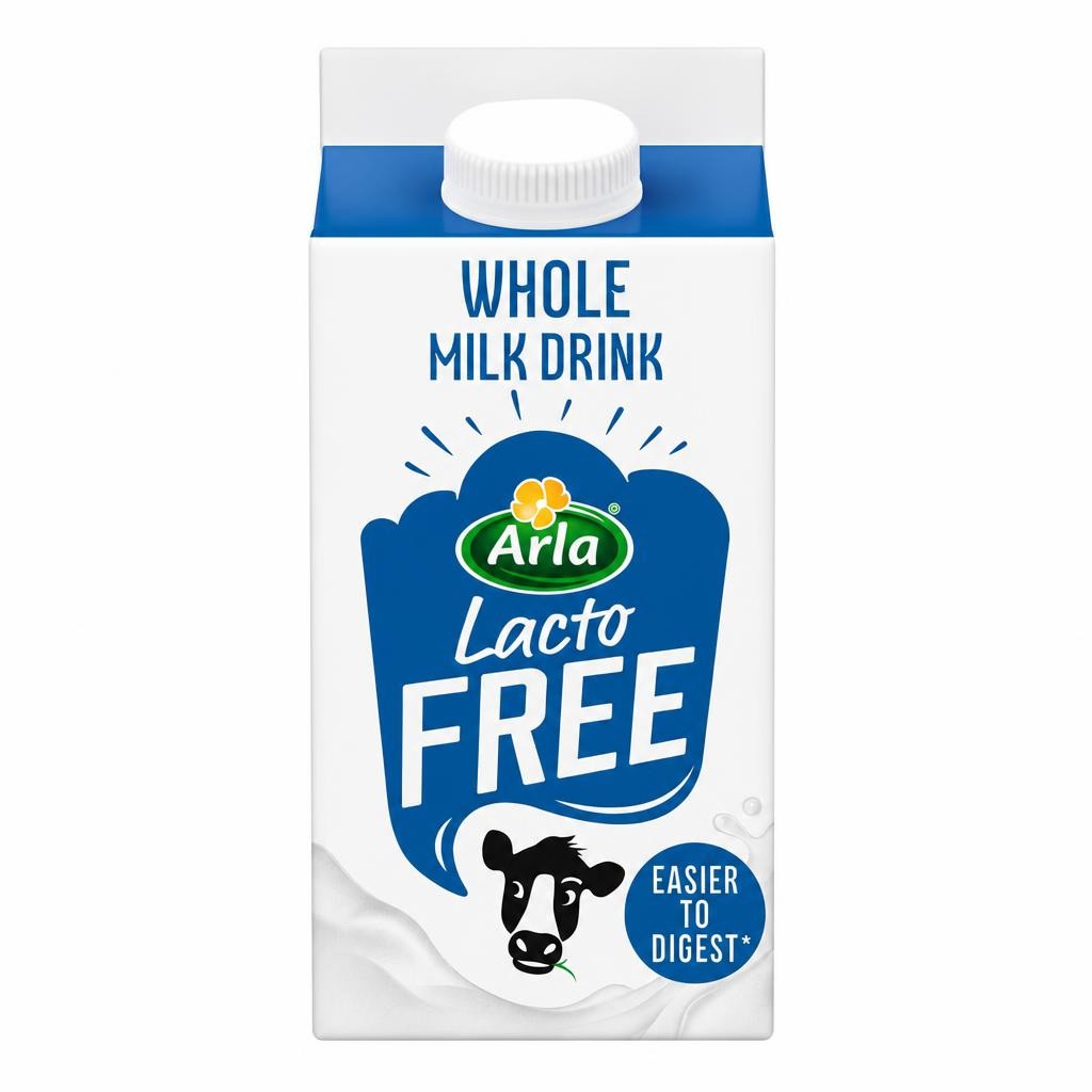 Arla LactoFREE Whole Milk Drink 1L
