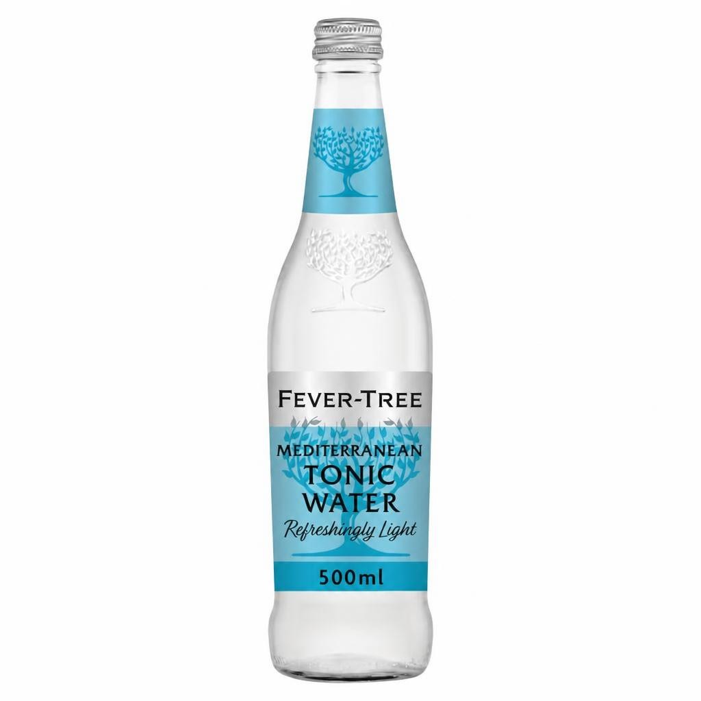 Fever-Tree Light Mediterranean Tonic Water Bottle 500ml