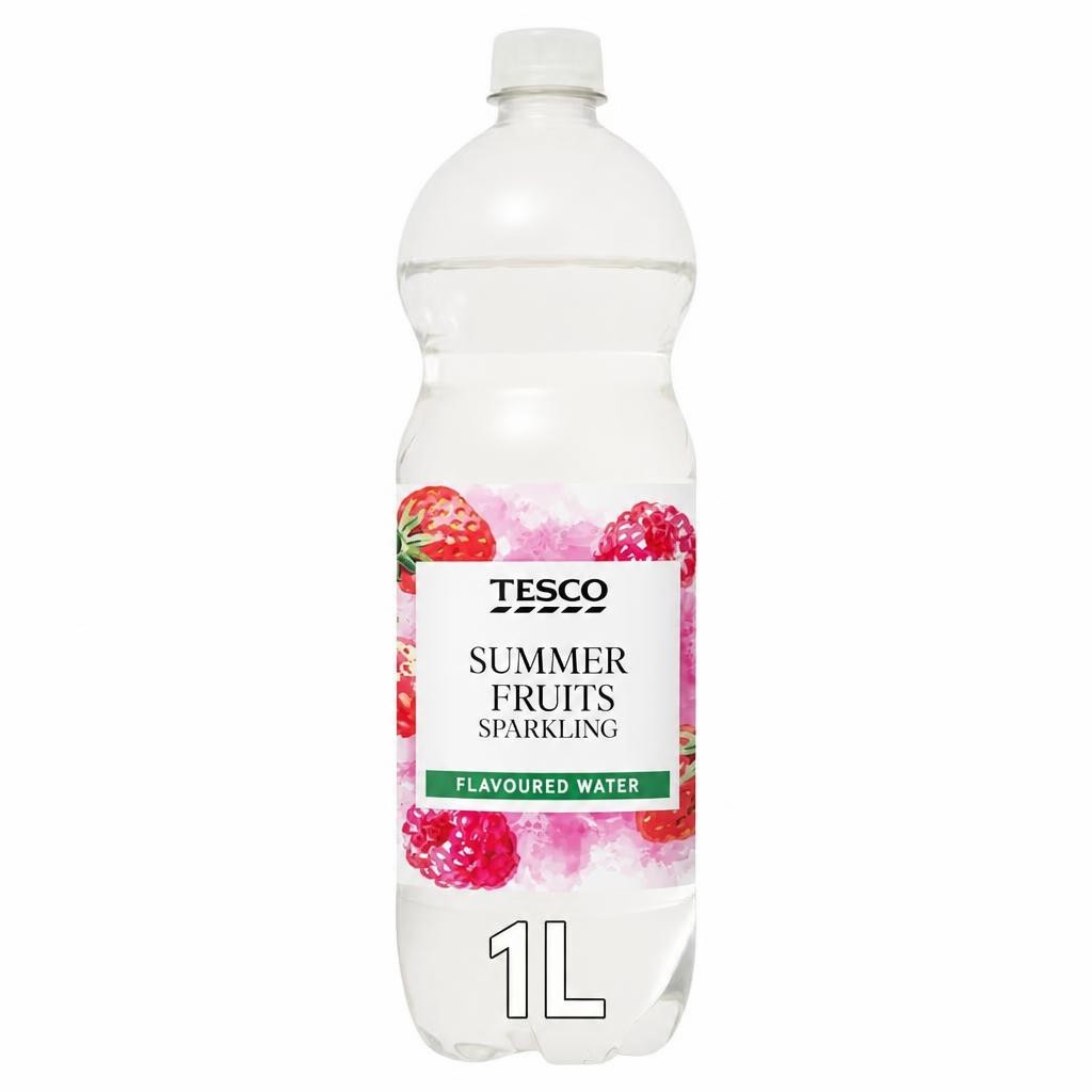 Tesco Summer Fruits Sparkling Flavoured Water 1 Litre