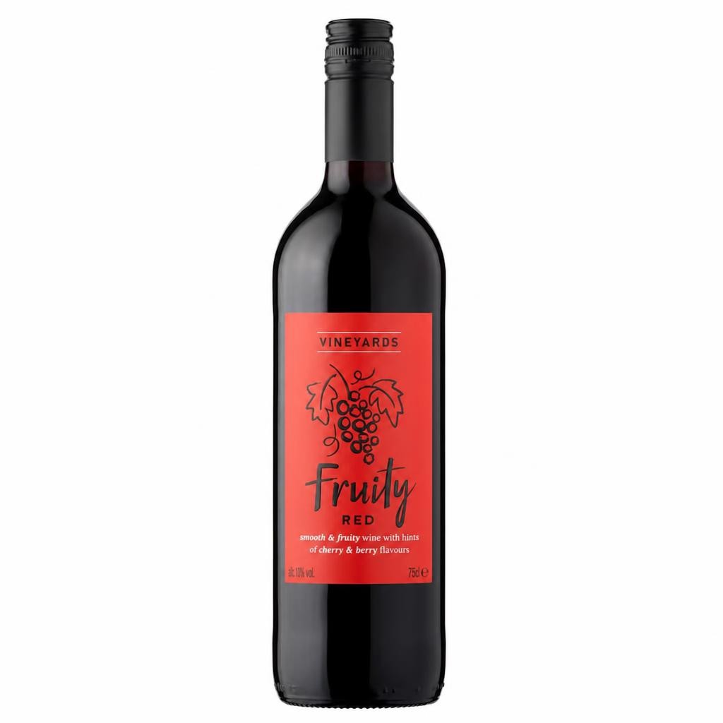 Vineyards Fruity Red Wine 75Cl