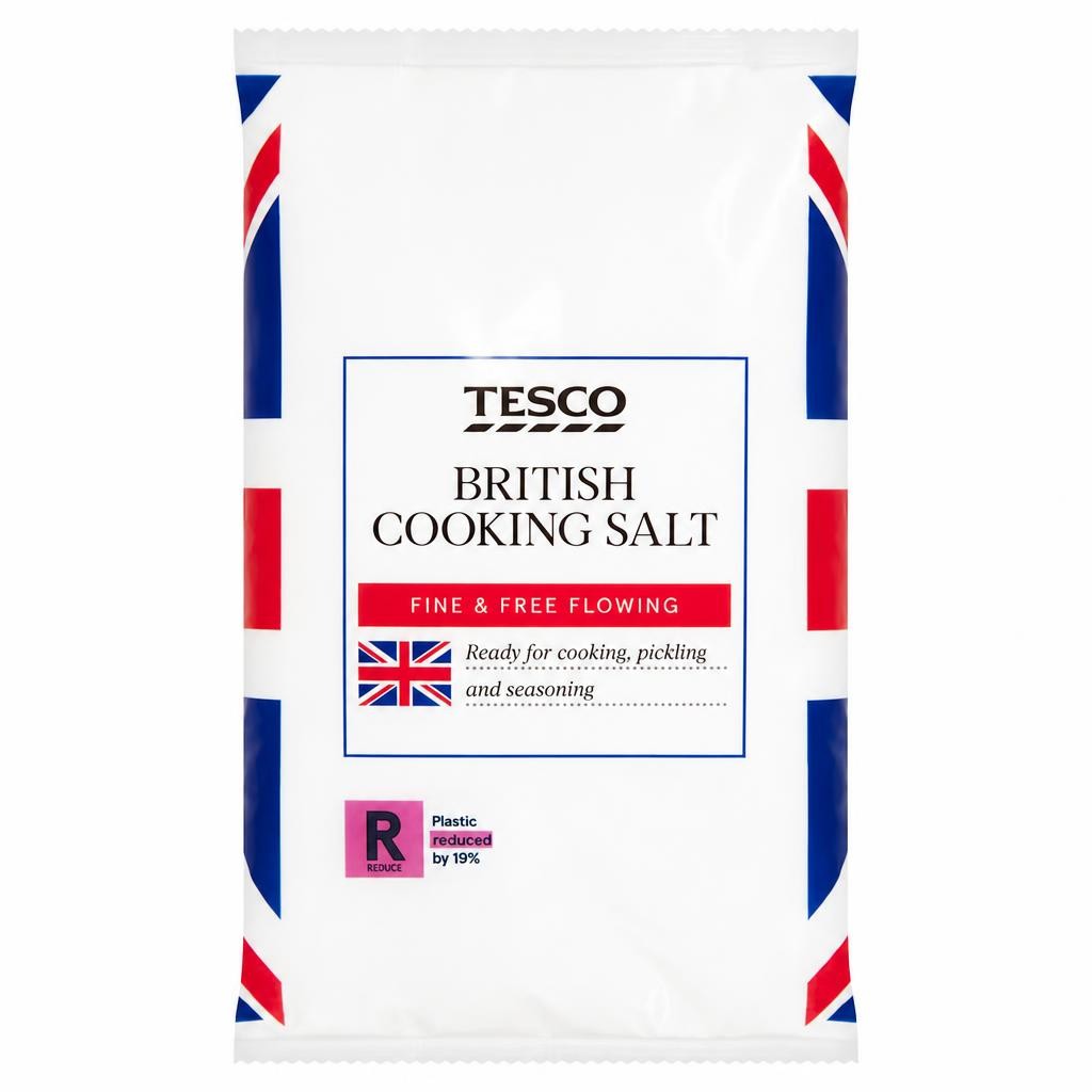 Tesco Cooking Salt 1.5Kg