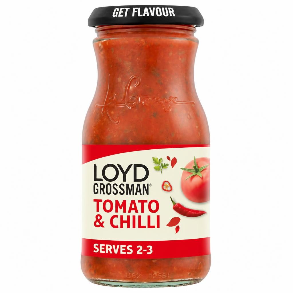 Loyd Grossman Tomato & Chilli Pasta Sauce 350G