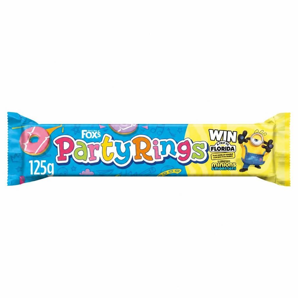 Fox's Party Rings Biscuits 125G