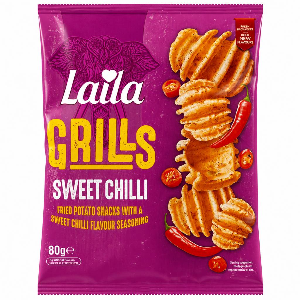Laila Sweet chilli grills 80g