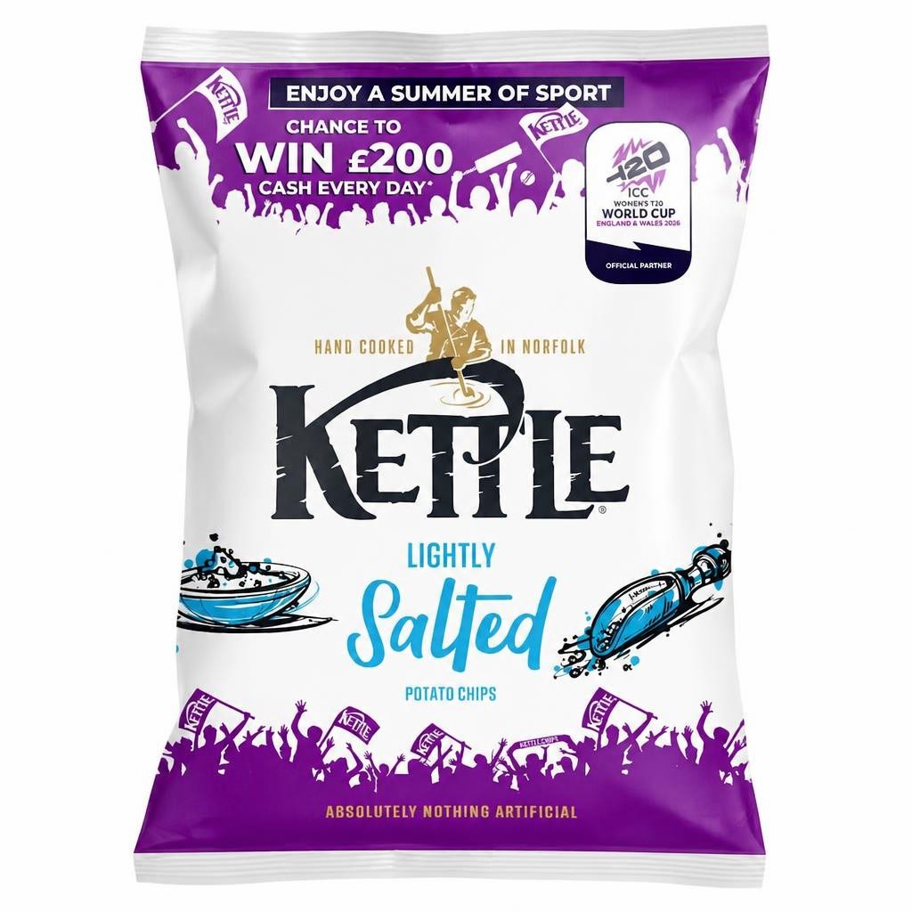 Kettle Lightly Salted Potato Chips 130G