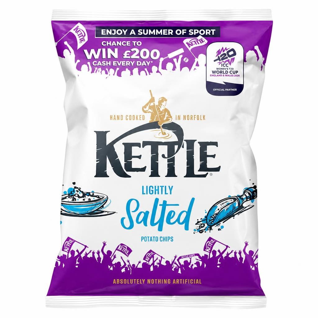 Kettle Lightly Salted Potato Chips 130G