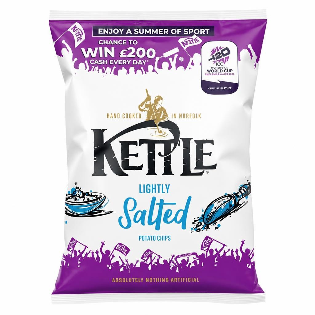 Kettle Lightly Salted Potato Chips 130G