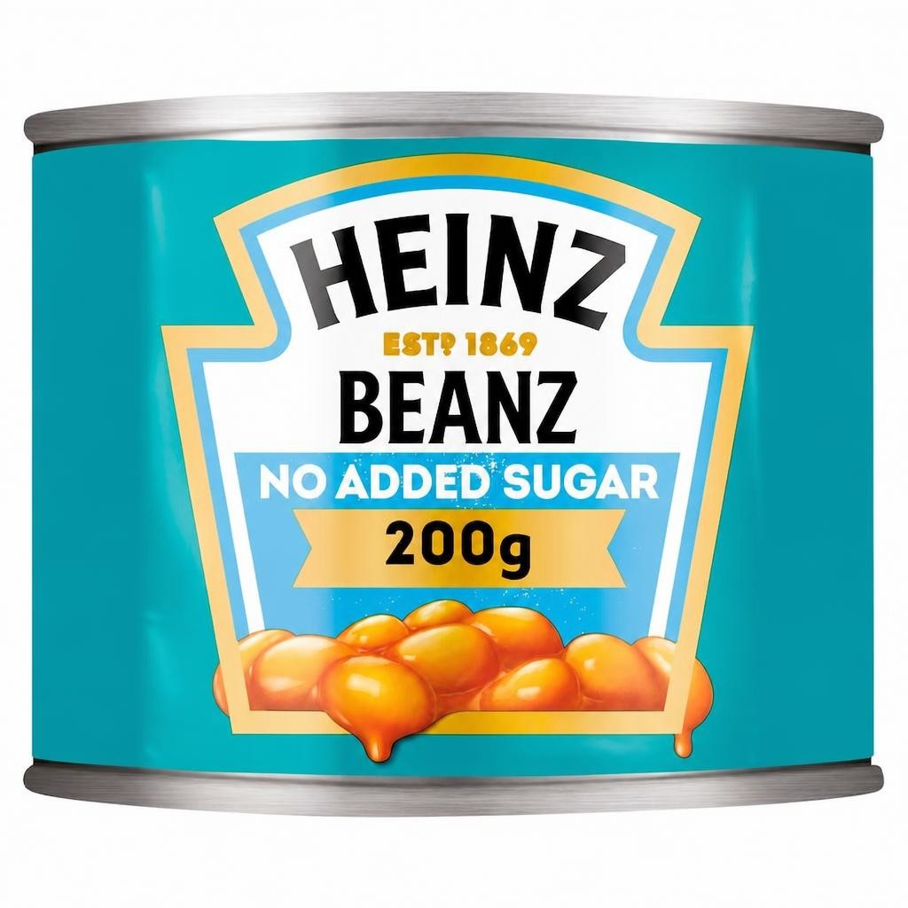 Heinz Baked Beans No Added Sugar 200G