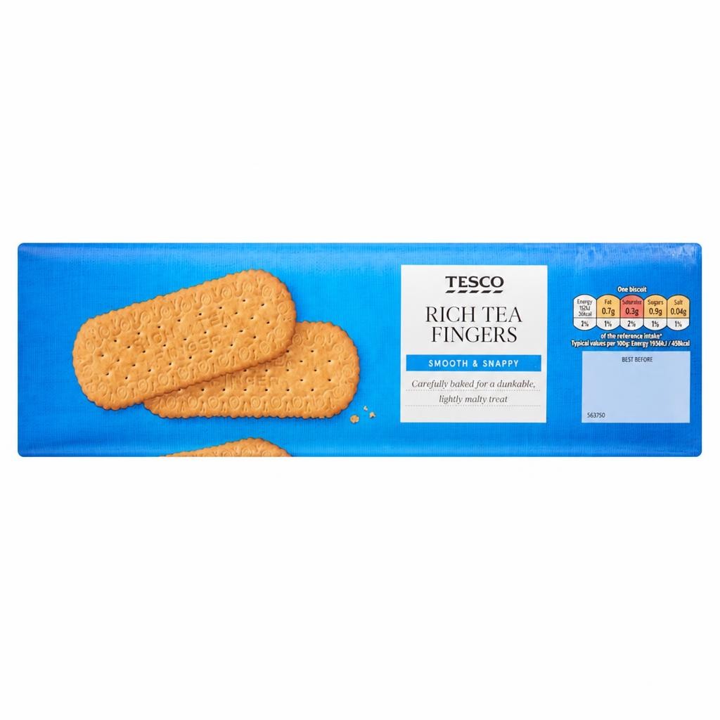 Tesco Rich Tea Fingers 250g