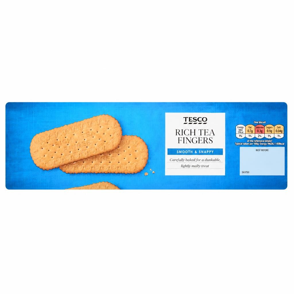 Tesco Rich Tea Fingers 250g