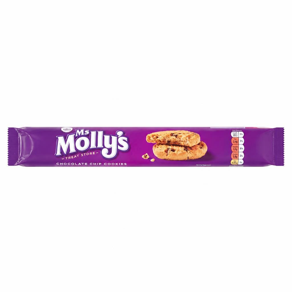 Ms Molly's Chocolate Chip Cookies 250G