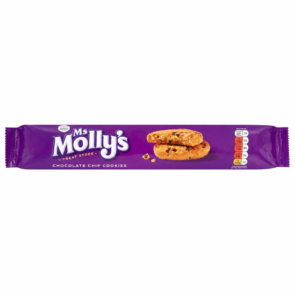 Ms Molly's Chocolate Chip Cookies 250G