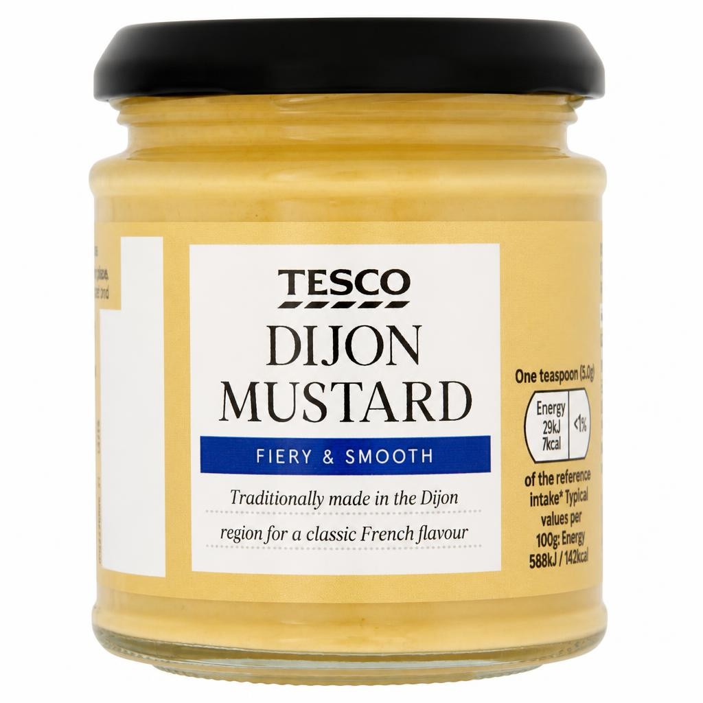 Tesco Dijon Mustard 185G