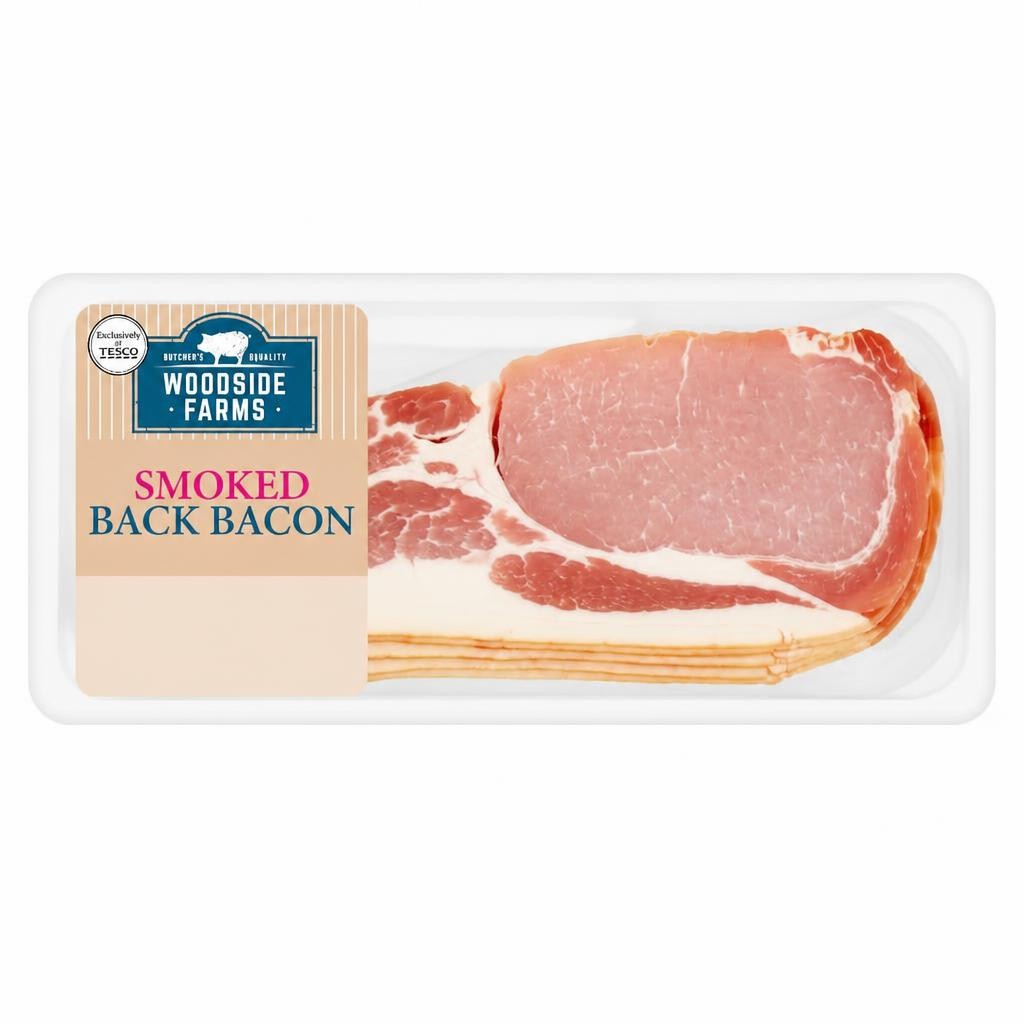 Woodside Farms Smoked Back Bacon 300G