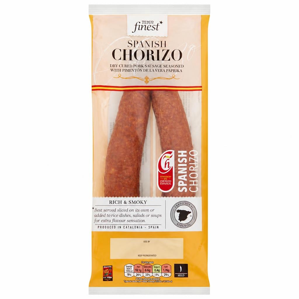 Tesco Finest Spanish Chorizo Ring 225G