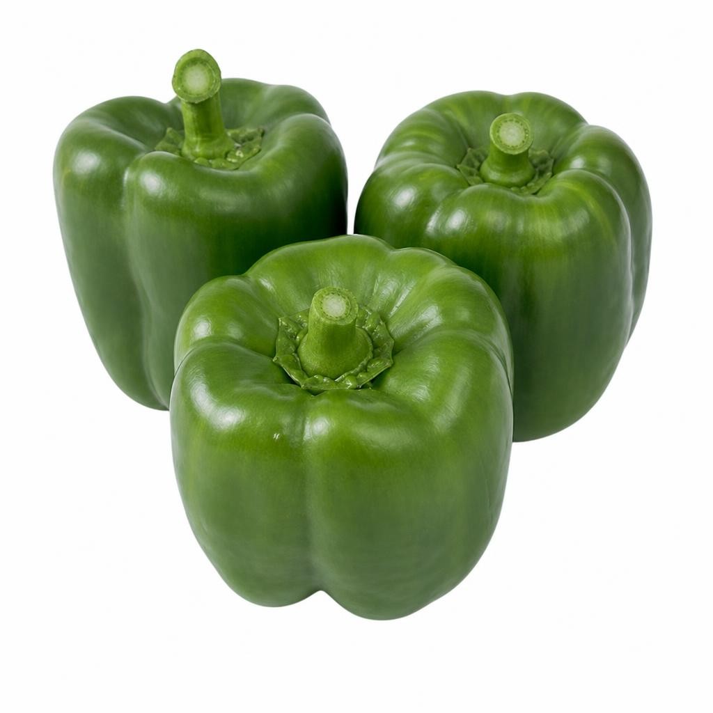 Tesco Green Peppers Each