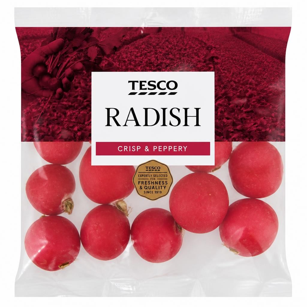 Tesco Radish Pack 240G