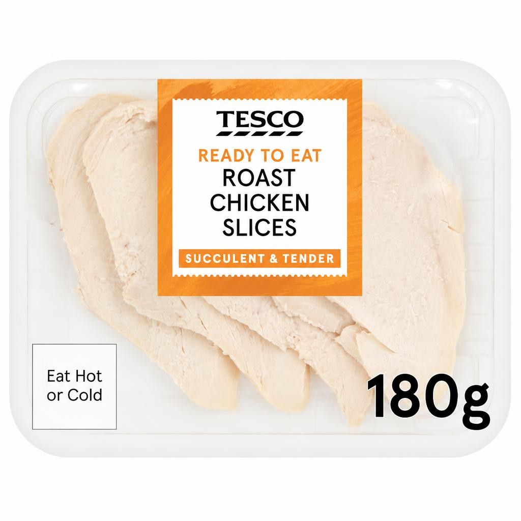 Tesco Roast Chicken Slices 180g