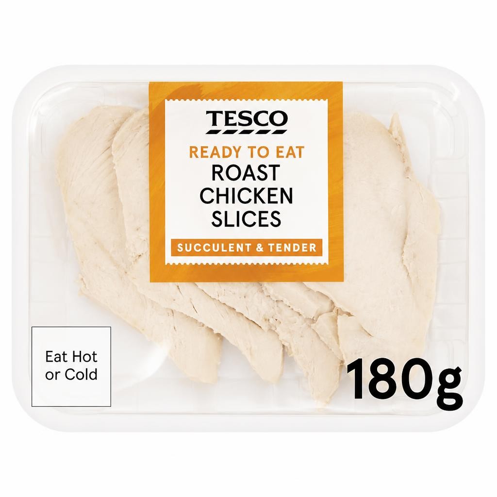 Tesco Roast Chicken Slices 180g