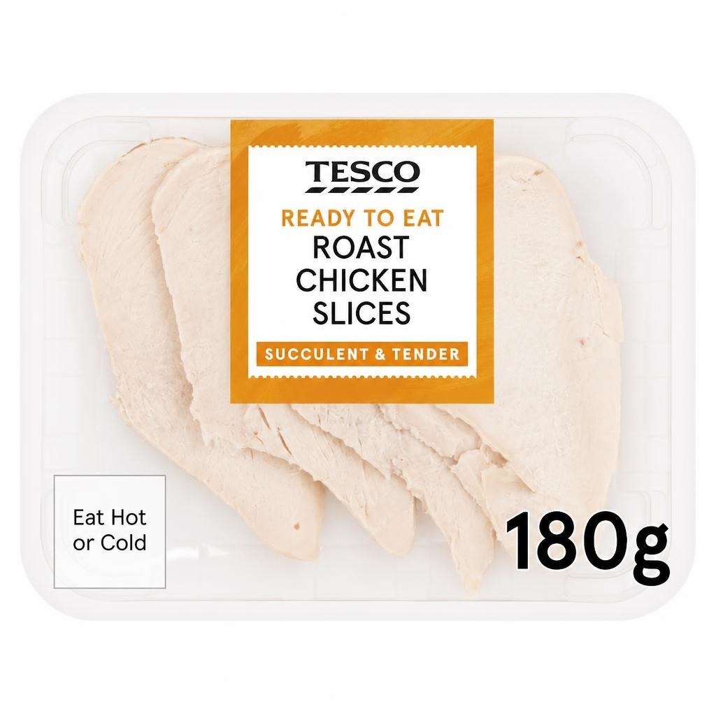 Tesco Roast Chicken Slices 180g